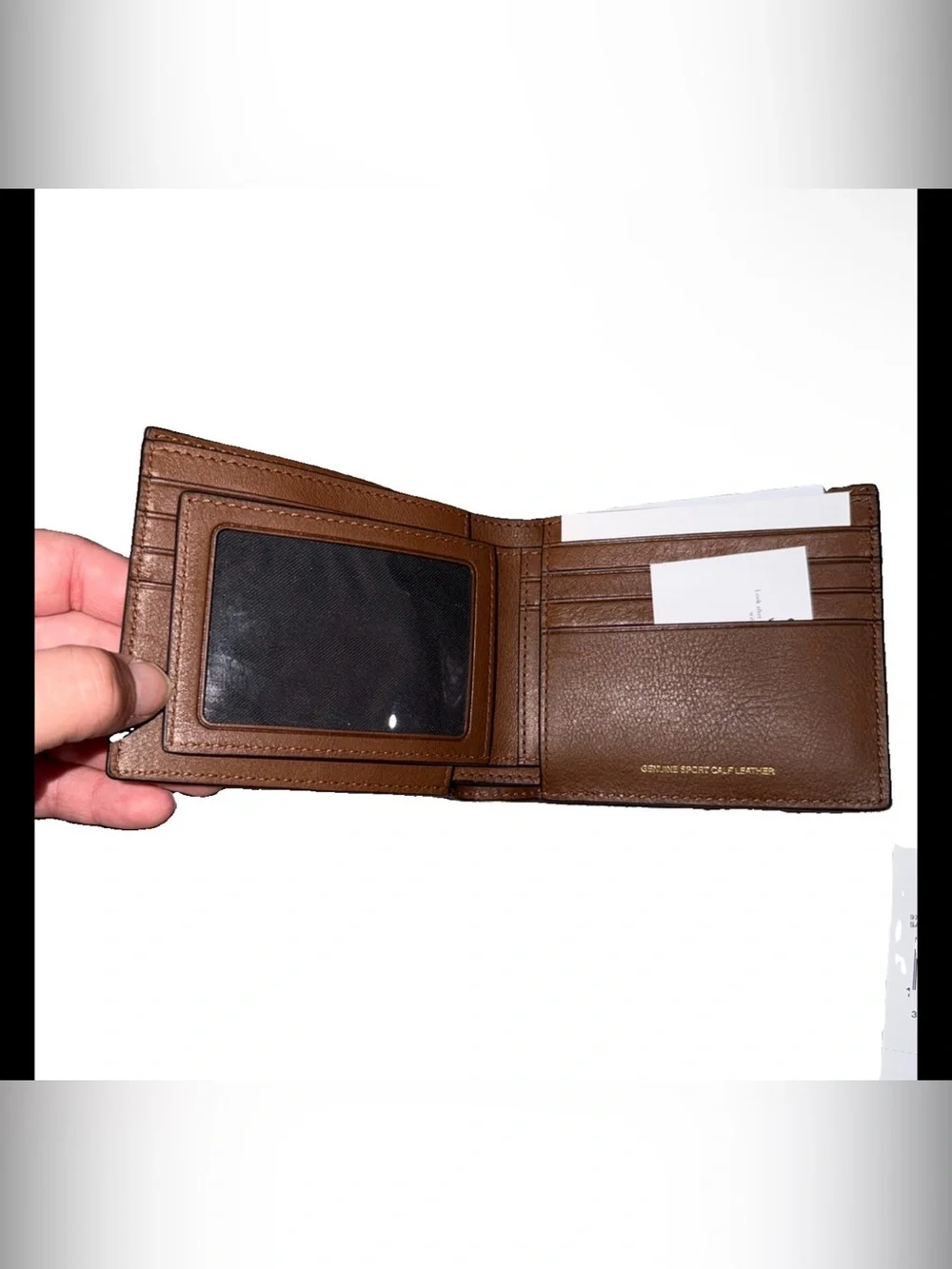 Coach Mens Saddle 3-in-1 Sport Calf Leather Wallet NWT